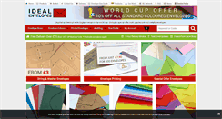 Desktop Screenshot of ideal-envelopes.co.uk